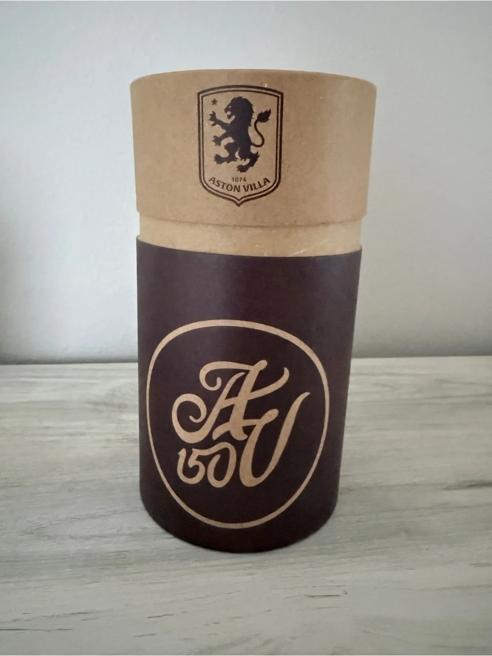 Maroon Aston Villa Travel Cup & Coaster Gift Set